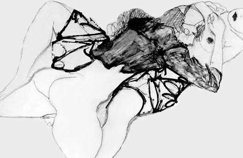 Egon Schiele Couple